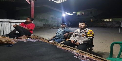 Harkamtibmas, Anggota Polsek Kasemen Polresta Serang Kota Silaturahmi ke Masyarakat