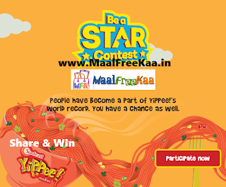 Sunfeast YiPPee! Be A Star Contest: Win Amazing Prizes by Sharing Your Noodle Slurp Video