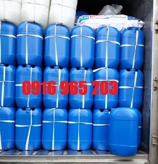 Can nhựa xanh 10 lít đựng hóa chất