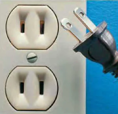 Instalaciones eléctricas residenciales - Contacto y clavija no aterrizados