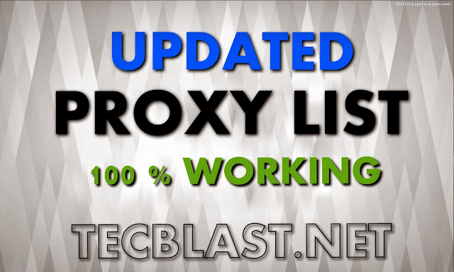 Proxy List 29 August 2015; latest proxy server