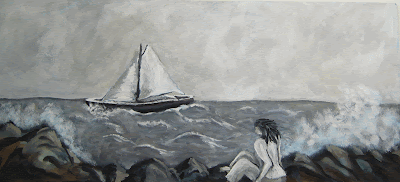 Sailing - Art by Sylvia Kay