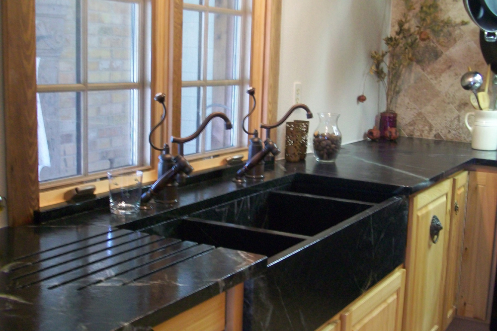 Soapstone apron sink california