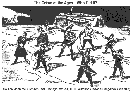 The Crime of the Ages-Who did it? , 5th August 1914