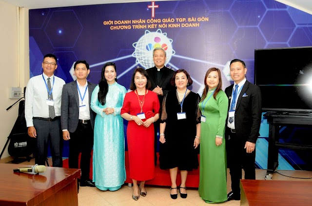 Giới Doanh Nhân Công Giáo Sài Gòn: Chương trình kết nối kinh doanh & Khởi động Đêm Lan tỏa Yêu thương