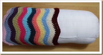 Ripple Along 22nd Oct 11 progress on pillowRED Ripple Along 22nd Oct 11 progress on pillowRED