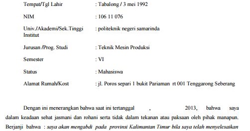 Contoh Surat Lamaran Guru Paud - Contoh Sur