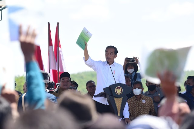 Presiden Jokowi Minta Lahan Perhutanan Sosial Digunakan Secara Produktif