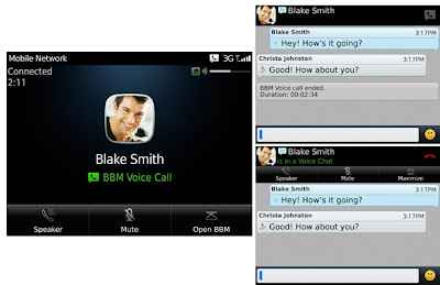 BBM 7 Versi Beta Hadirkan Fitur BBM Voice Call