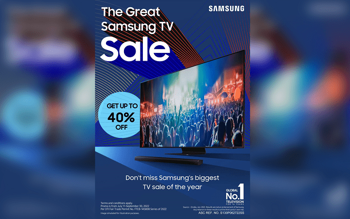 This is your final call to catch the Great Samsung TV Sale!