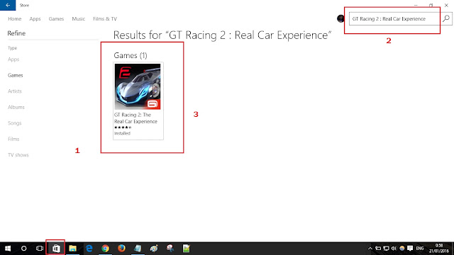 Cara download game di windows store