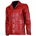 Fight Club Original Red Leather Jacket
