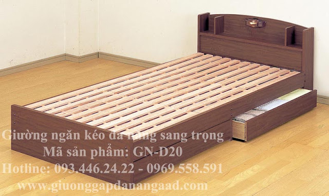 giường ngăn kéo đa năng sang trọng GN-D20