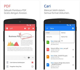 Aplikasi pdf reader terbaik, Polaris office