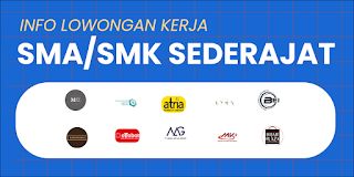 DAFTAR LOKER LULUSAN SMA/SMK TERBARU JANUARI 2024