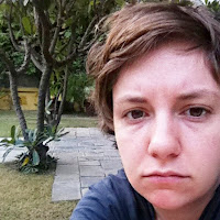 Lena Dunham sin maquillaje