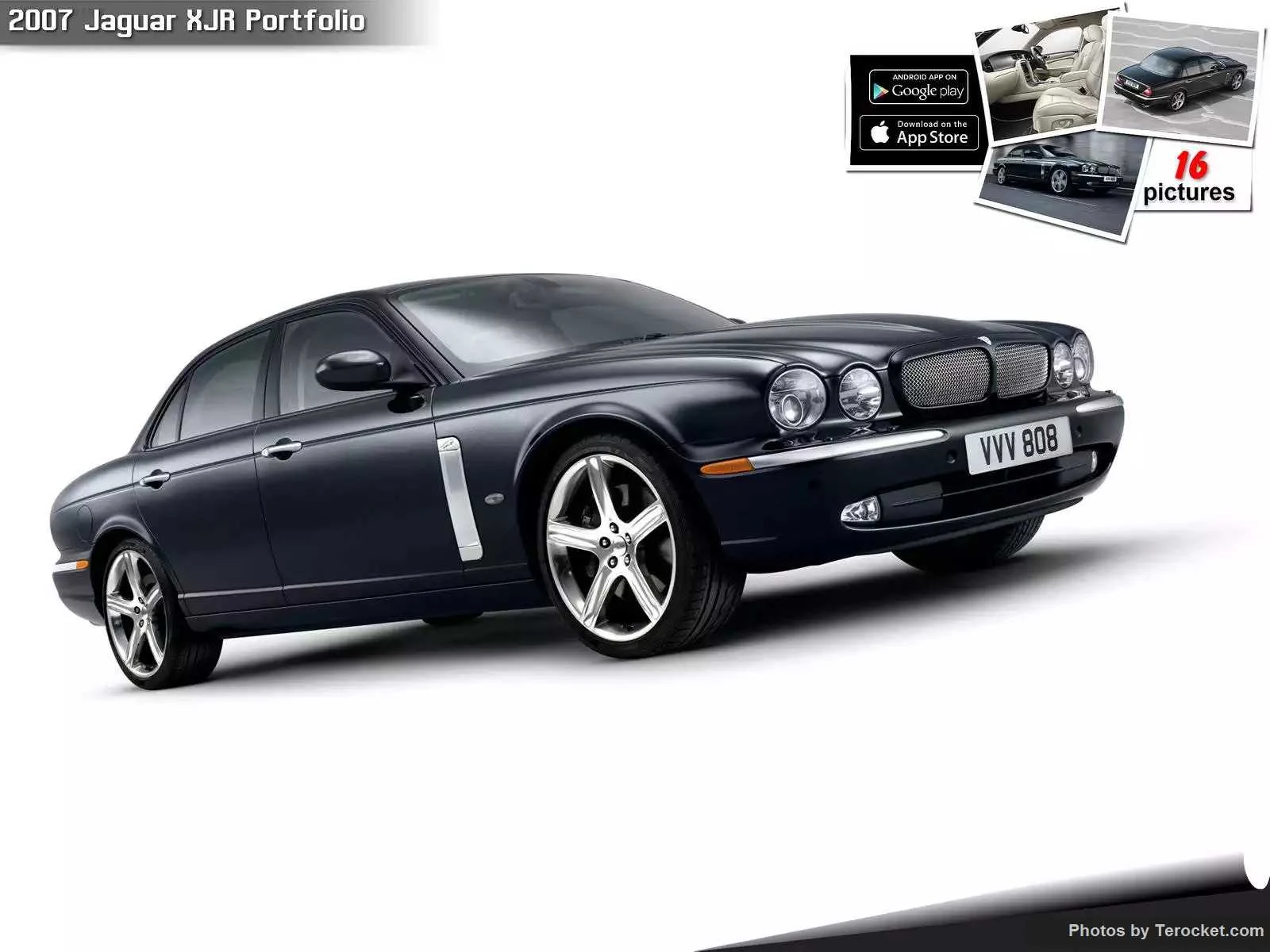 Hình ảnh xe ô tô Jaguar XJR Portfolio 2007 & nội ngoại thất