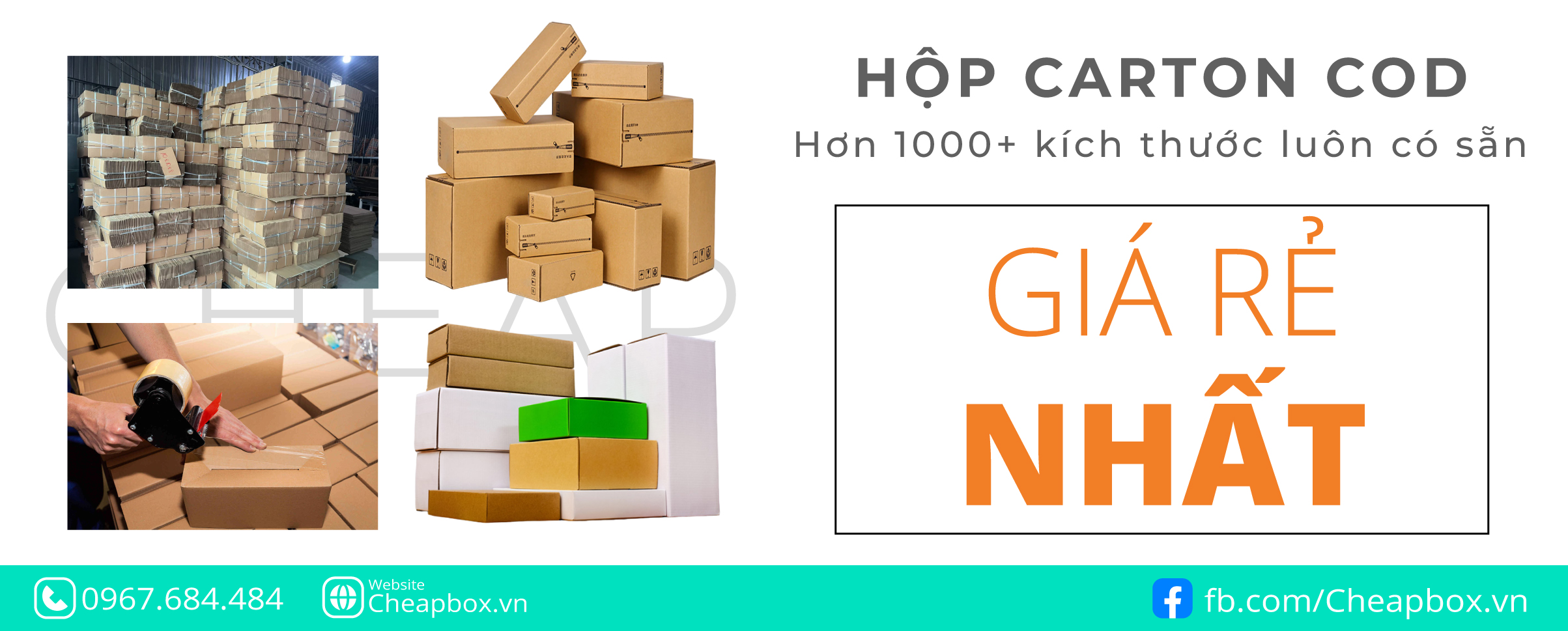 CheapBox - Hộp Carton giá rẻ