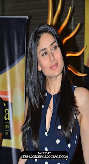 Kareena Kapoor in blue short dress