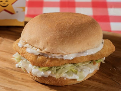 Hardee's Panko-Breaded Fish Sandwich.