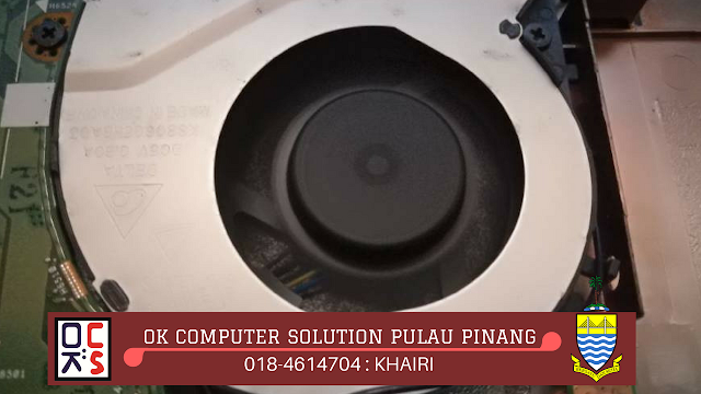 SOLVED : FAN LAPTOP TIDAK BERGERAK | KEDAI REPAIR LAPTOP KEPALA BATAS