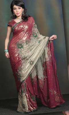 Red-and-Black-Wedding-Saree