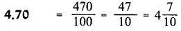 Solutions Class 4 गणित गिनतारा Chapter-13 (दशमलव)