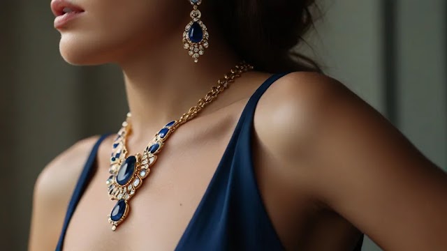 Navy Dress Jewelry: Sparkling Style Tips