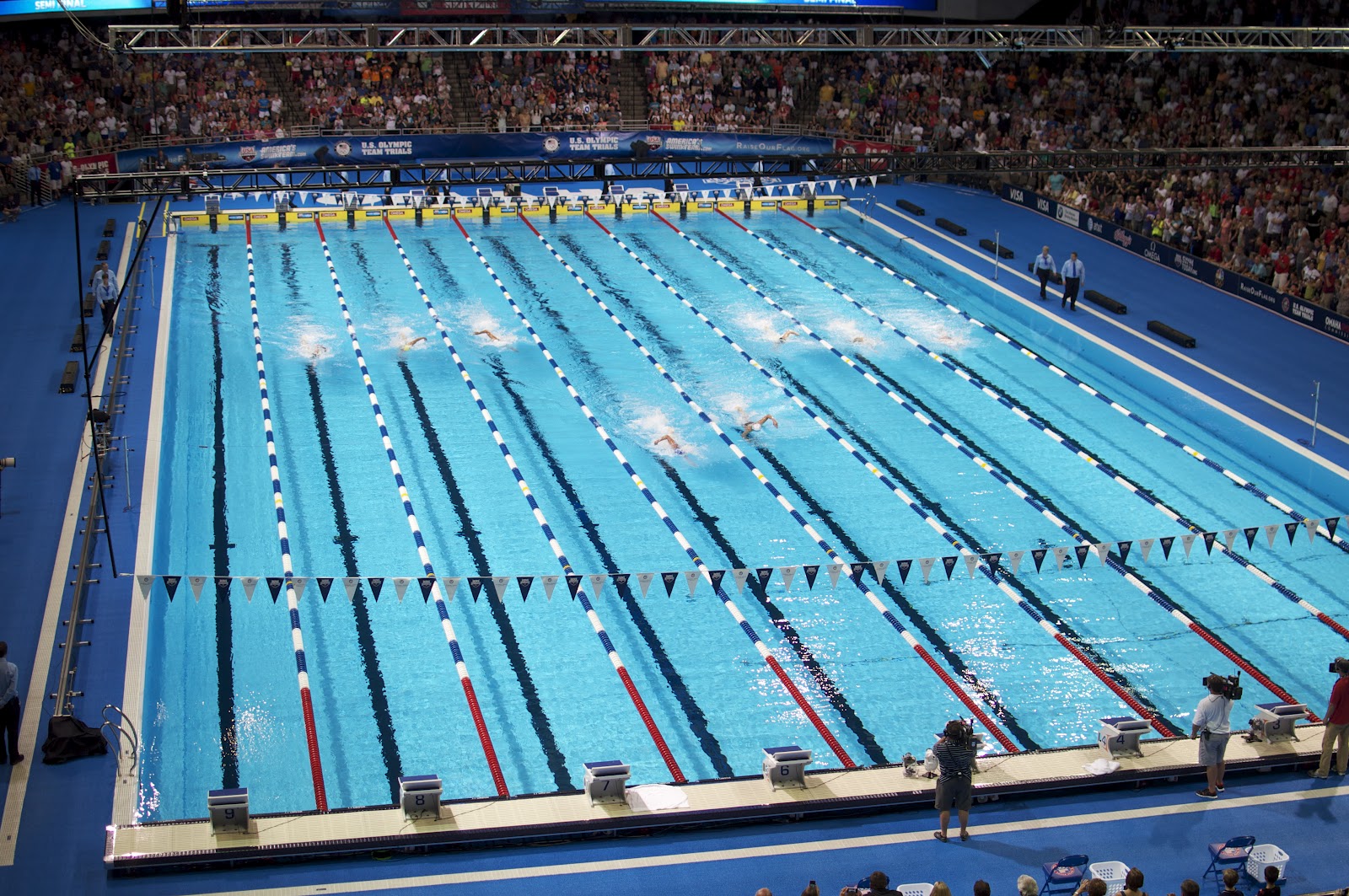 Hey look, something shiny US Olympic swimming trials