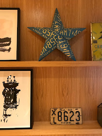star made from car plates, Urby Jersey City, interior design 