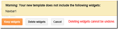 Navbar Removing Error