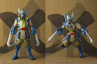 Marvel Muhomono Wolverine Meisho Manga Realization Action Figure by Bandai Tamashii Nations