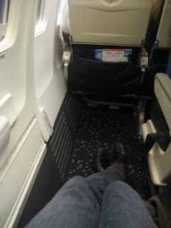 My Legs on Alaska Airlines