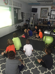 Flexible Seating in a First Grade Classroom