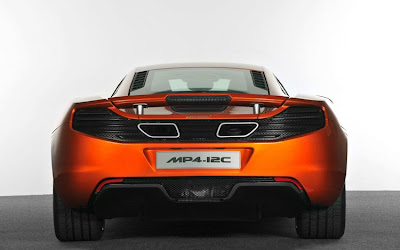 2011 McLaren MP4-12C Rear View