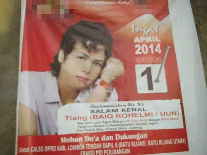 Poster Iklan Caleg Paling Unik