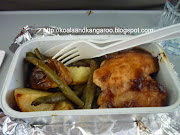 Air Asia meal MelbourneKL.One way promo ticket costs $29X or approximately . (air asia )