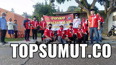 DPD/DPC PSI Deli Serdang Salurkan Bantuan Korban Anggin Puting Beliung Di Desa Amplas 