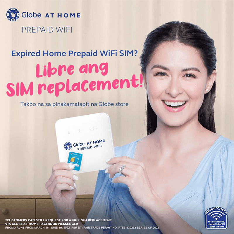 Globe: You can now get a FREE replacement for expired Home Prepaid WiFi SIM