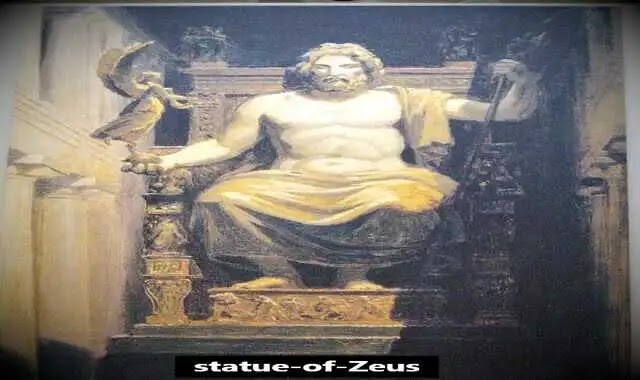 the statue of Zeus