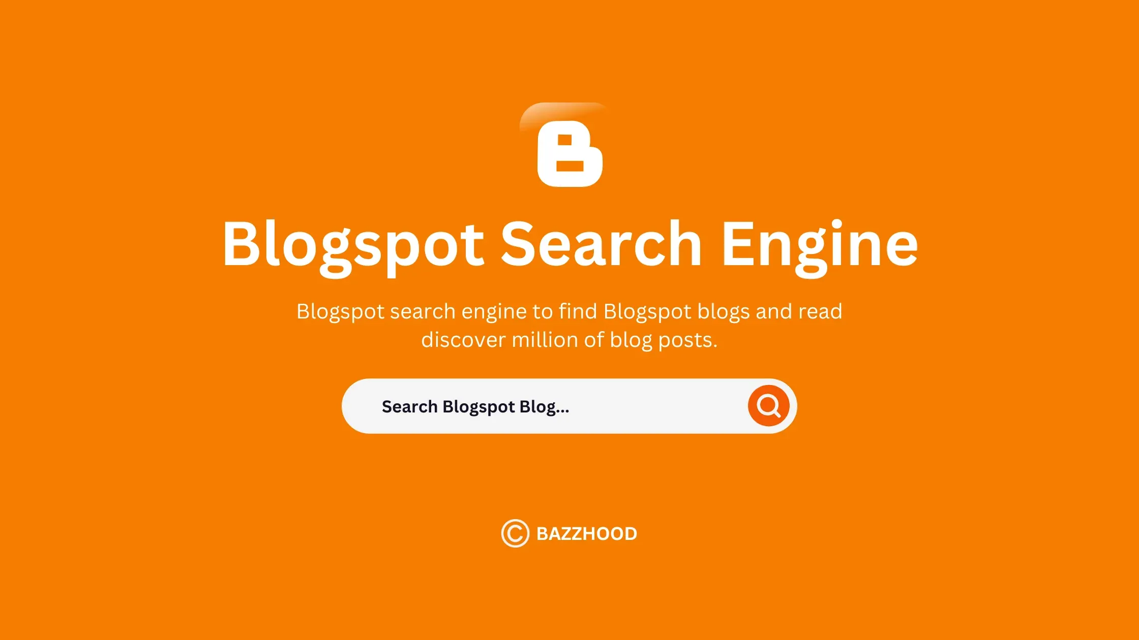 Find Blogger Blogs
