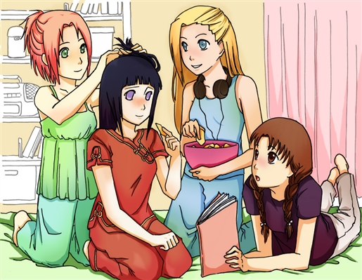Tenten, Sakura, Ino, Hinata