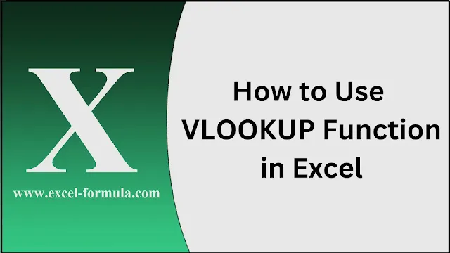 how-do-you-use-a-vlookup-in-excel