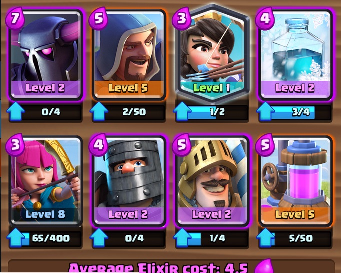 clash royale deck