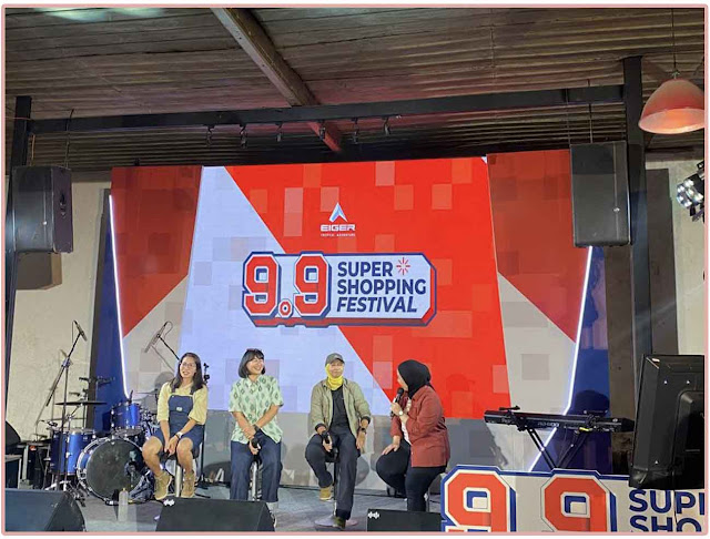 Keseruan Acara 9.9 Eiger Live Shopping