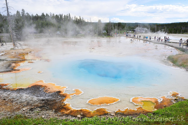 黃石國家公園, yellowstone national park, Midway Geyser Basin