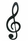 picture of a musical clef