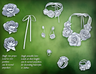 Rose Jewelry for Genesis 3 Female(s)