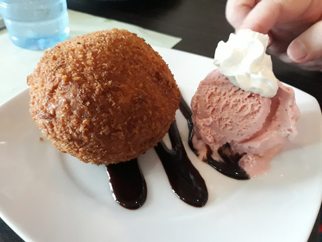 Wild Herbs Desert - Deep Fried Ice Cream