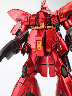 Review Daban 6631s Master Grade MSN-04 Sazabi Titanium Finish